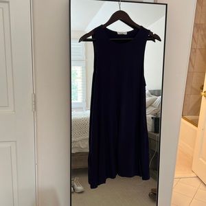 Nordstrom Small Navy Cotton Socialite Dress